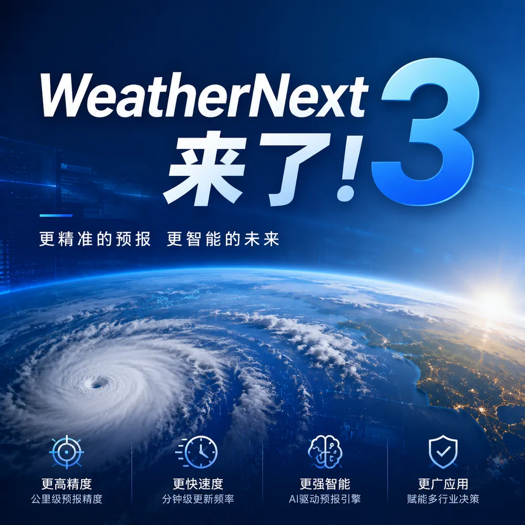 WeatherNext 3来了