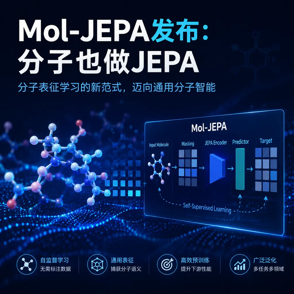 Mol-JEPA发布:分子也做JEPA