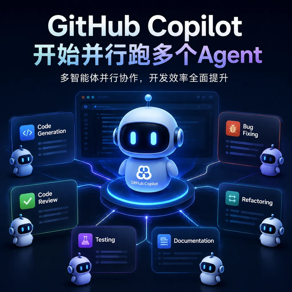 GitHub Copilot开始并行跑多个Agent