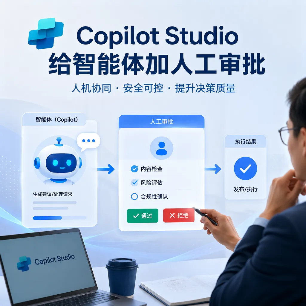 Copilot Studio给智能体加人工审批