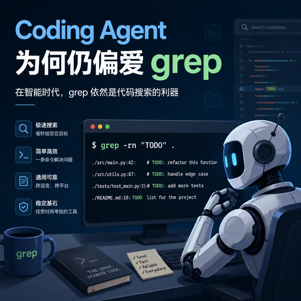 Coding Agent为何仍偏爱grep