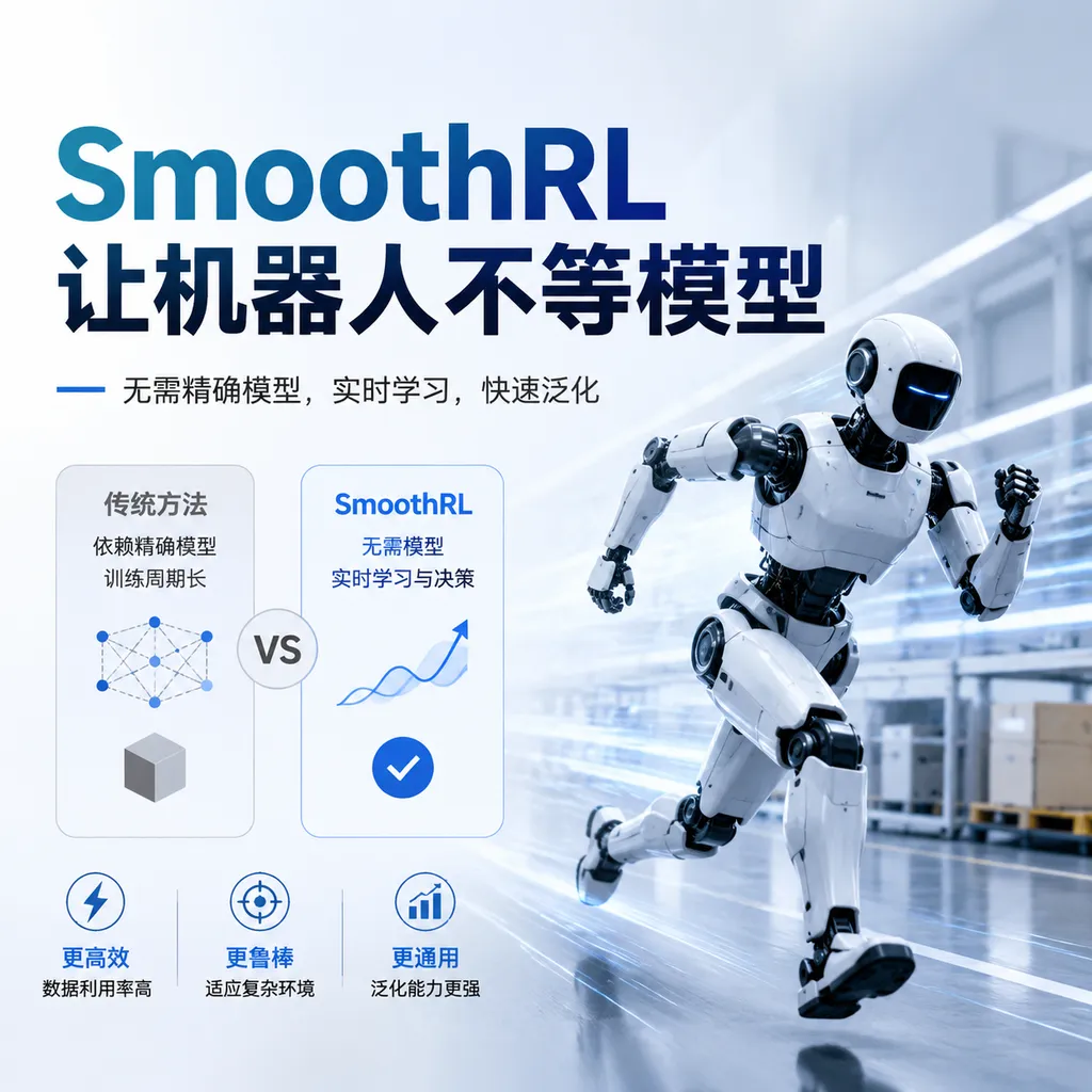 SmoothRL让机器人不等模型