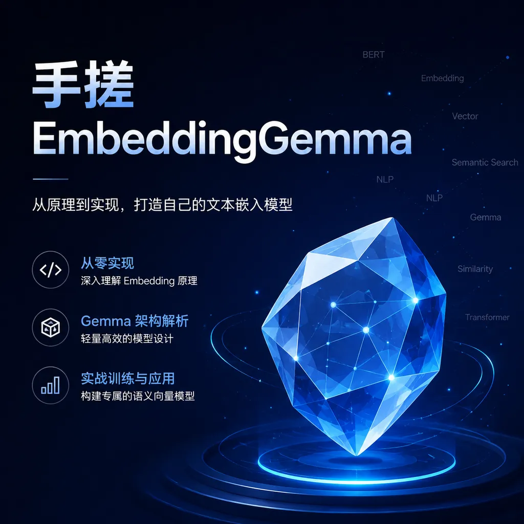 手搓 EmbeddingGemma
