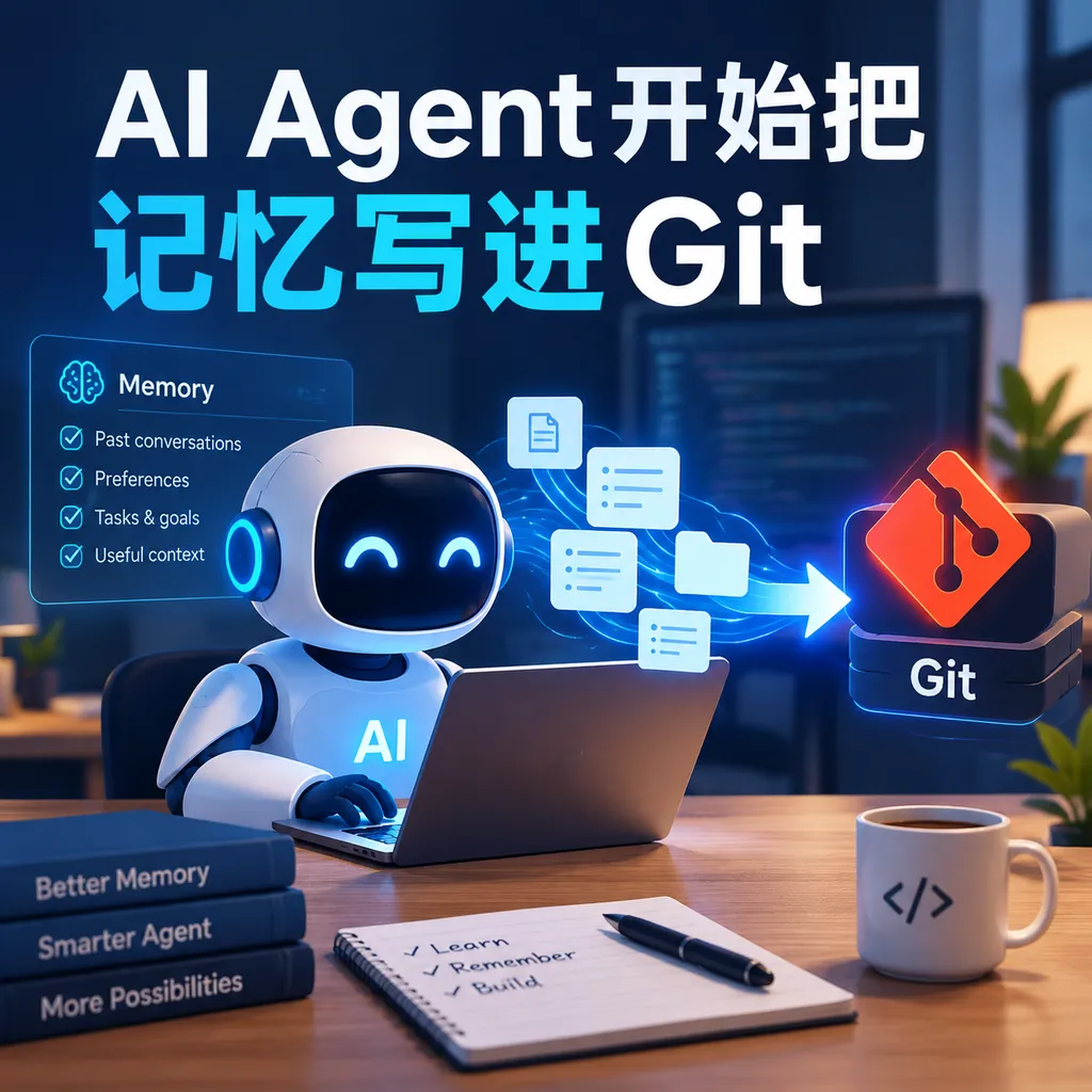 AI Agent开始把记忆写进Git