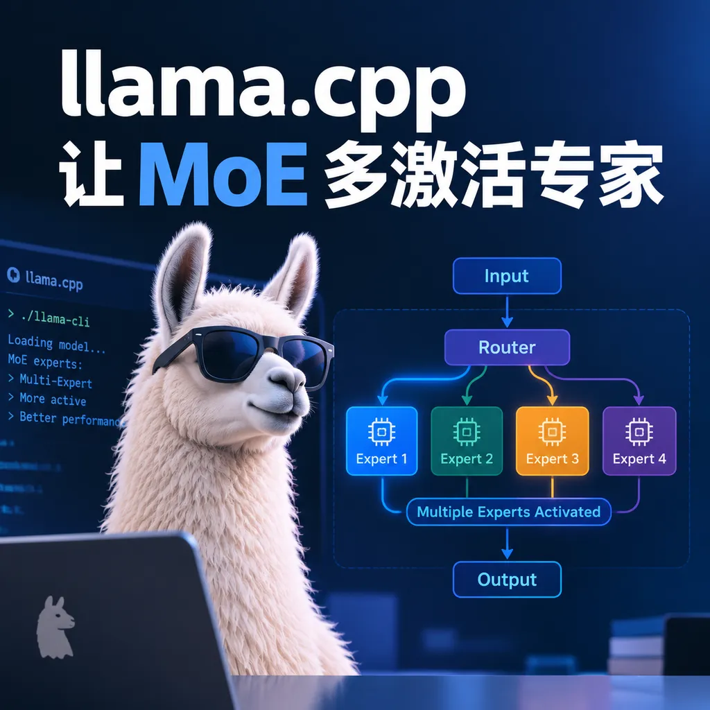 llama.cpp让MoE多激活专家