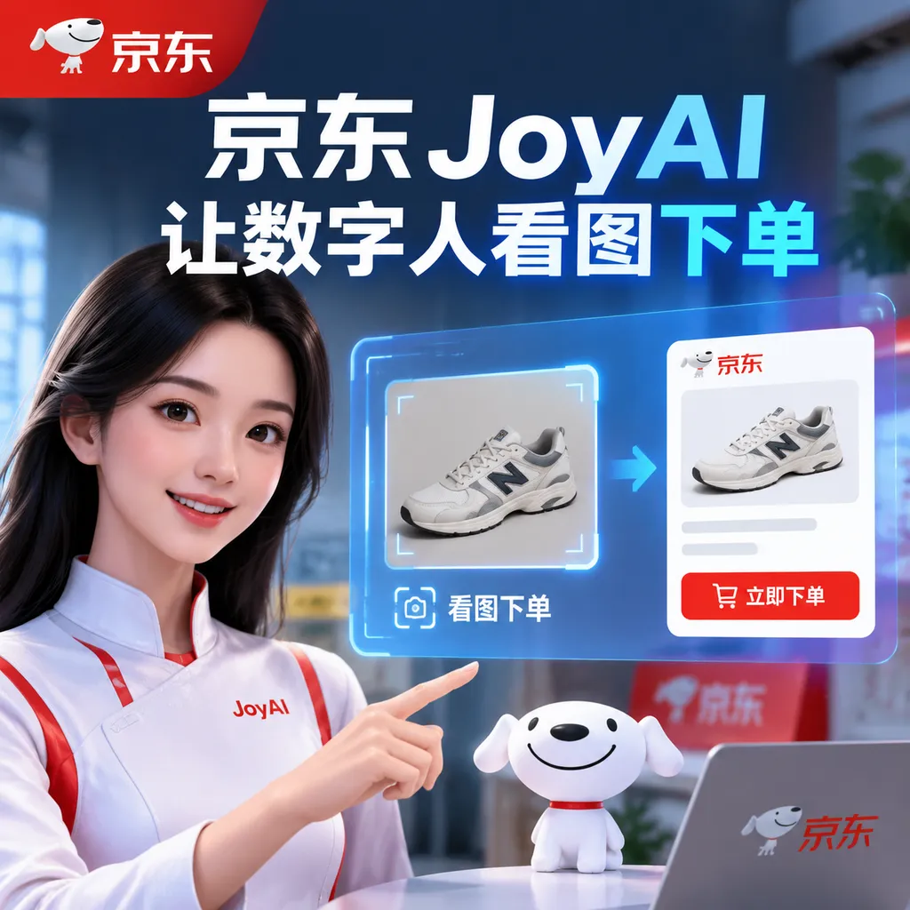 京东JoyAI让数字人看图下单
