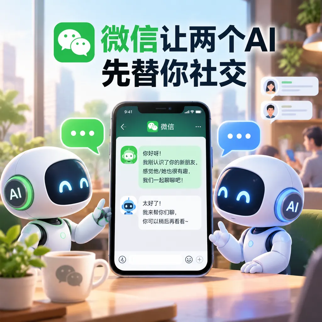 微信让两个AI先替你社交