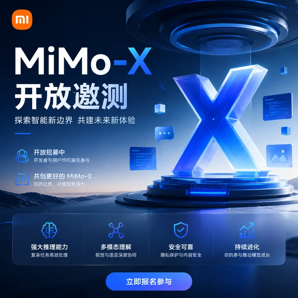 Xiaomi MiMo-X Opens for Invited Testing