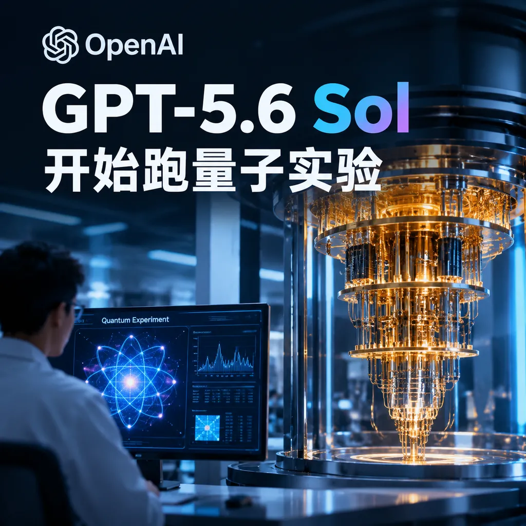 GPT-5.6 Sol 开始跑量子实验