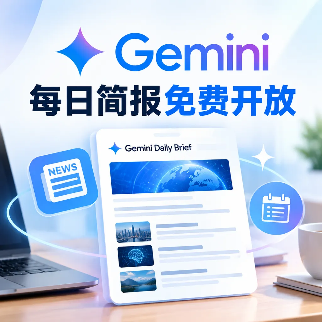 Gemini每日简报免费开放