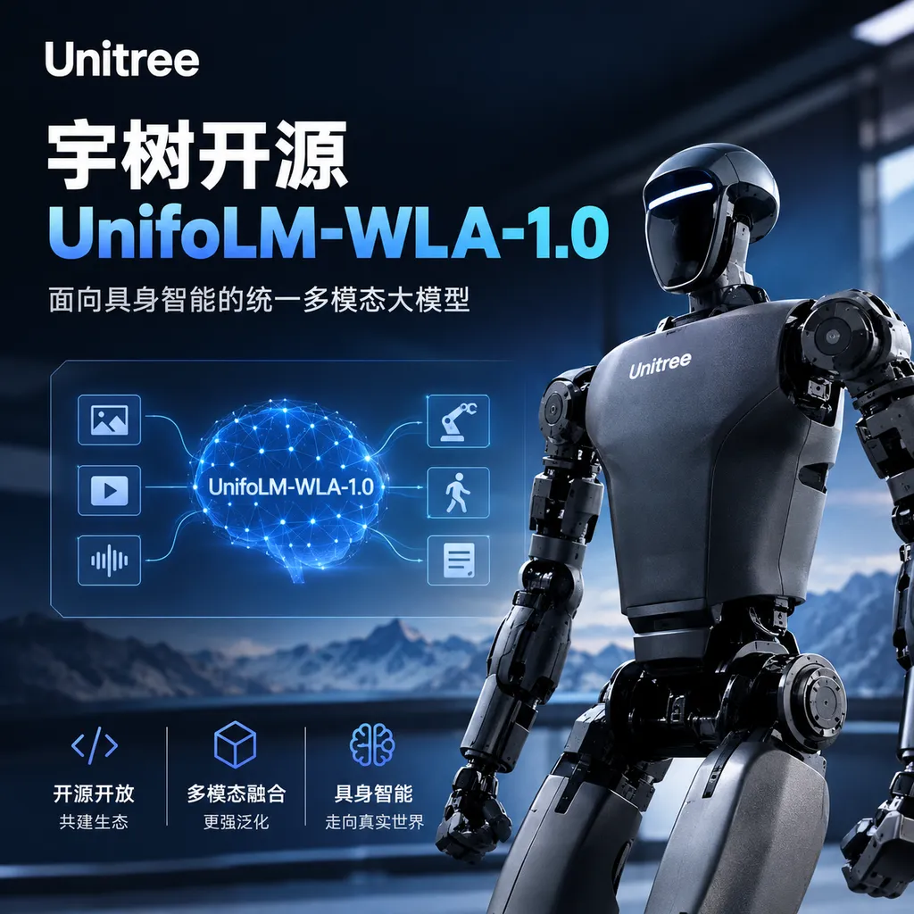 宇树开源UnifoLM-WLA-1.0