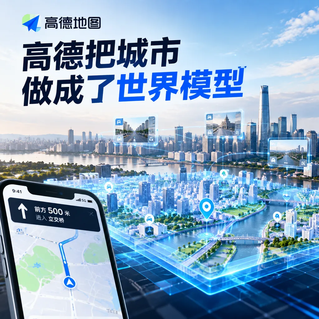 Amap Has Turned Cities into World Models