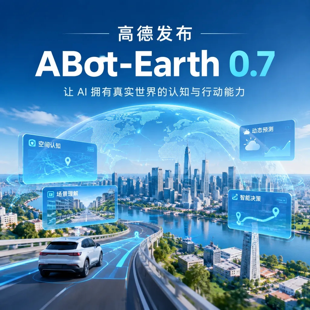 高德发布ABot-Earth 0.7