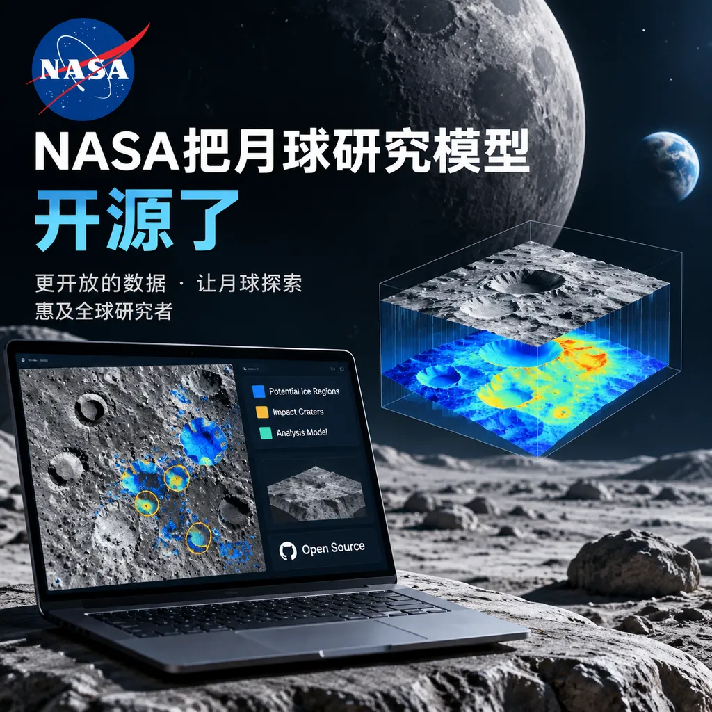 <think>**Translating text without formatting**
</think>
NASA has open-sourced its lunar research model.