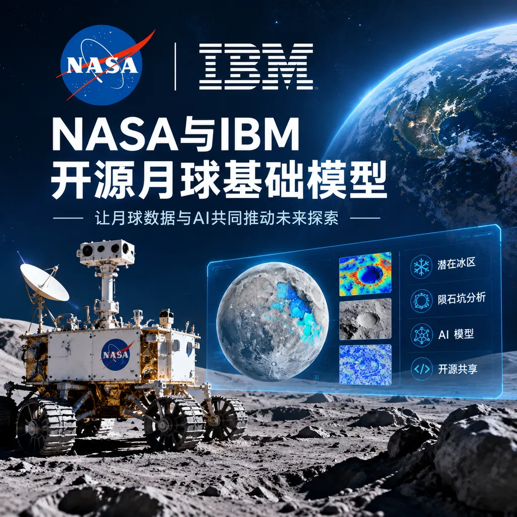 NASA与IBM开源月球基础模型