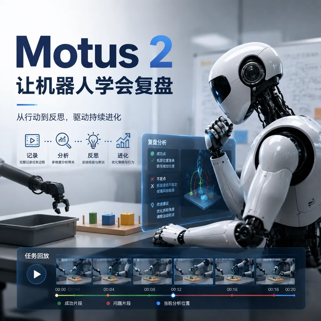 Motus 2让机器人学会复盘