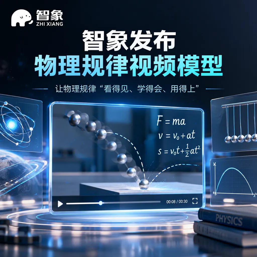 Zhixiang Releases a Video Model for Physical Laws