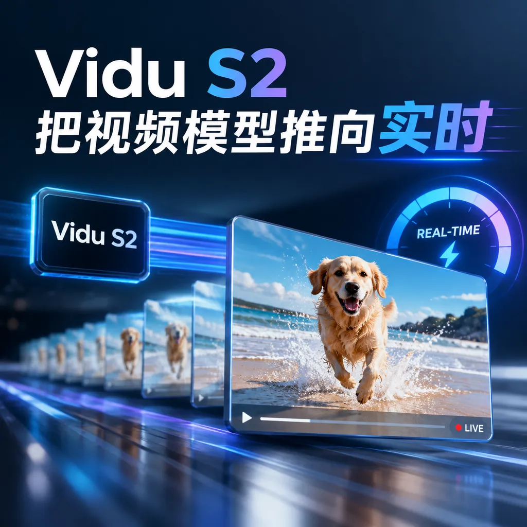 Vidu S2把视频模型推向实时
