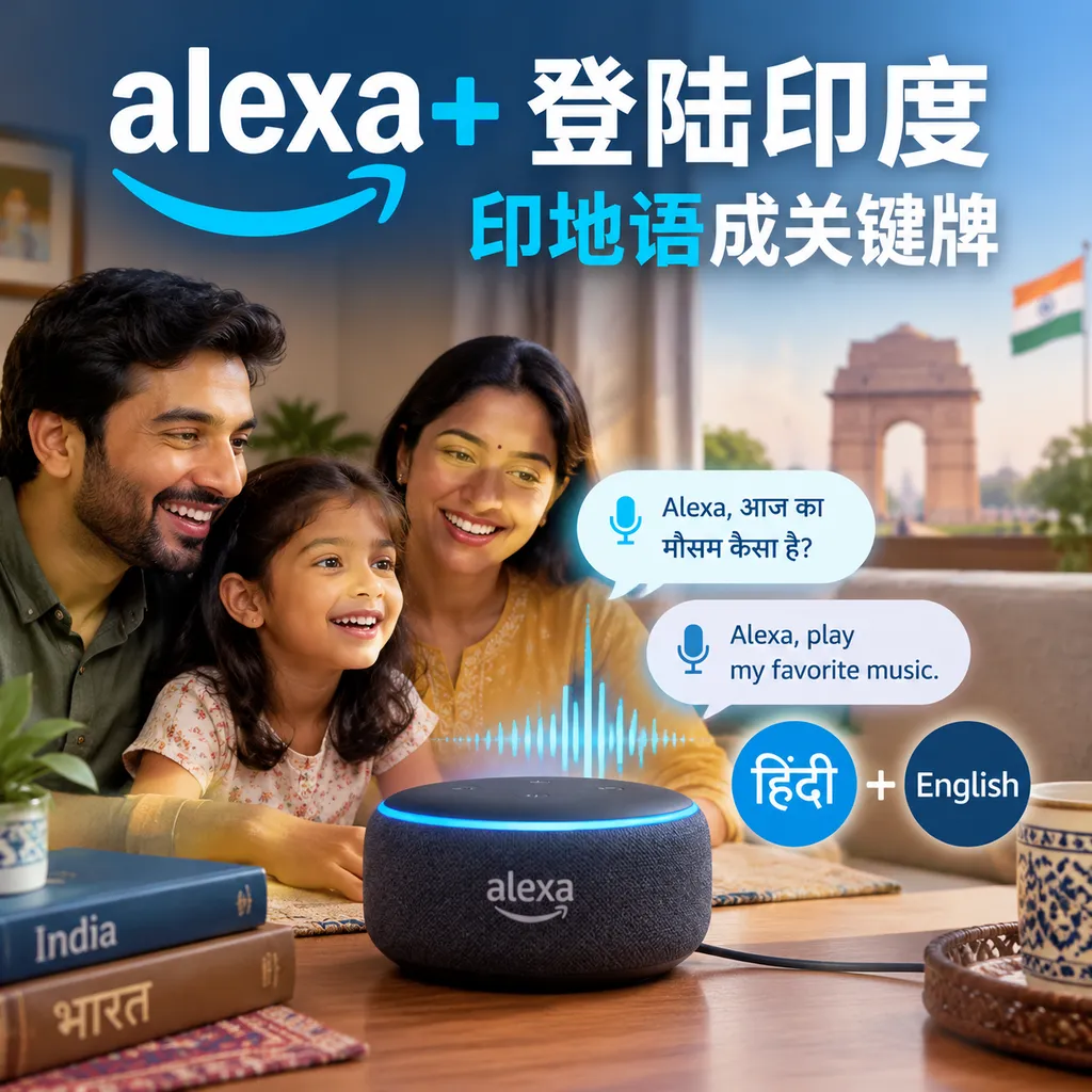 Alexa+登陆印度,印地语成关键牌