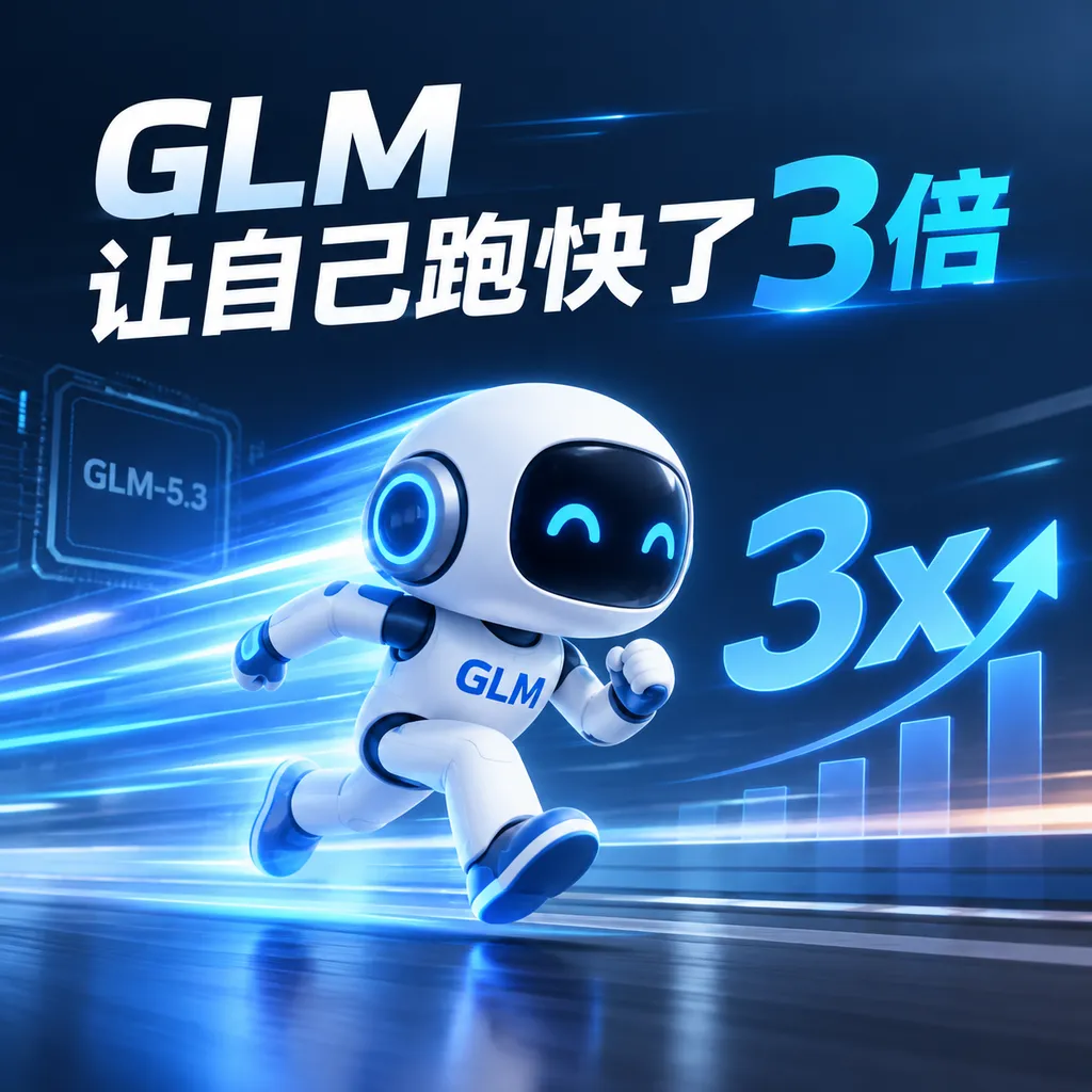 GLM Makes Itself Run 3× Faster
