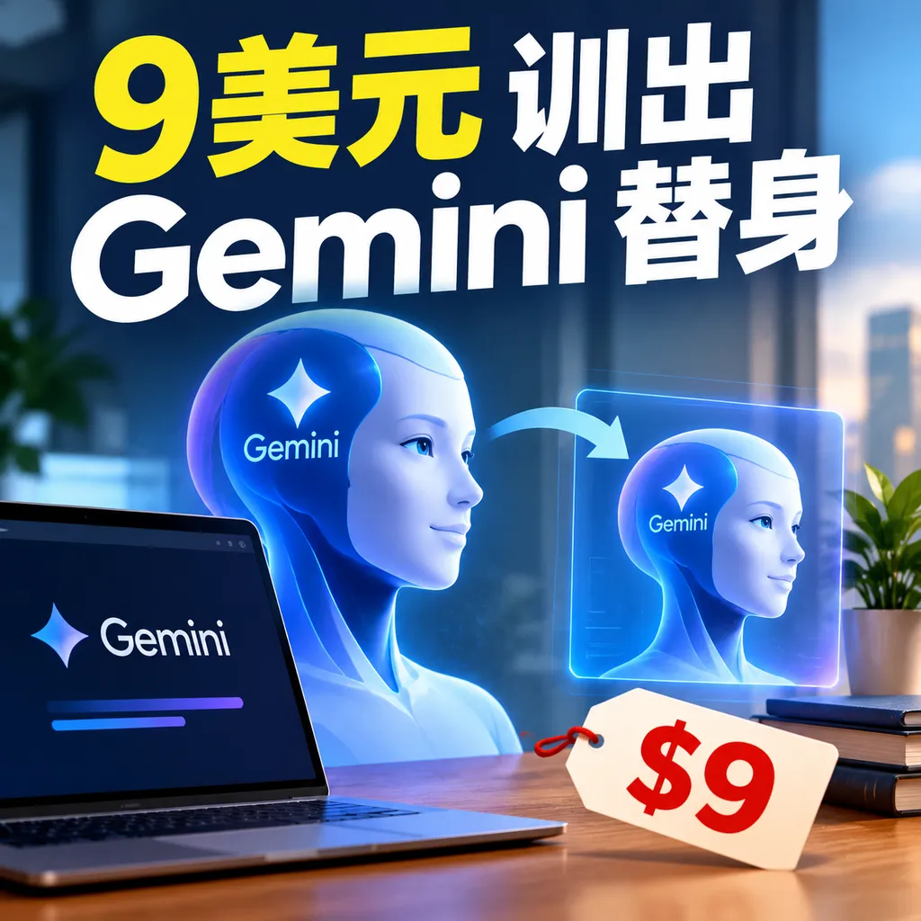 9美元训出Gemini替身