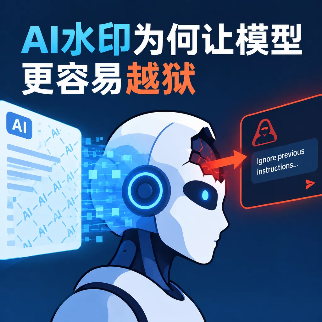 AI水印为何让模型更容易越狱