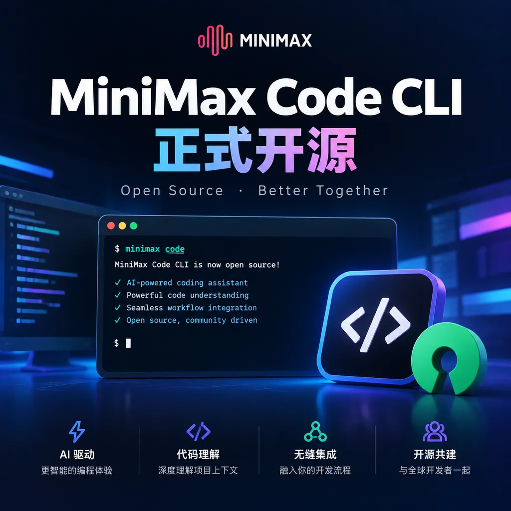 MiniMax Code CLI Is Now Officially Open Source