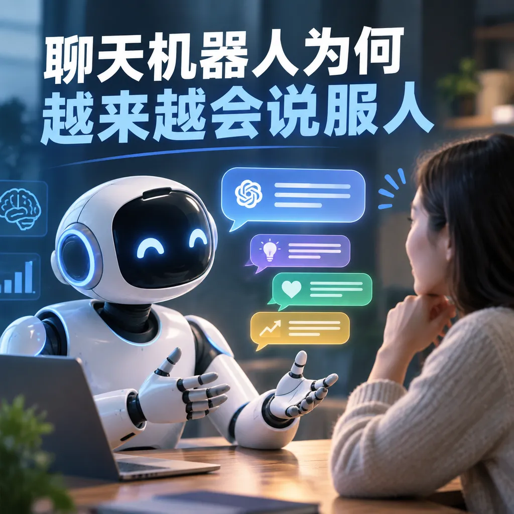 聊天机器人为何越来越会说服人