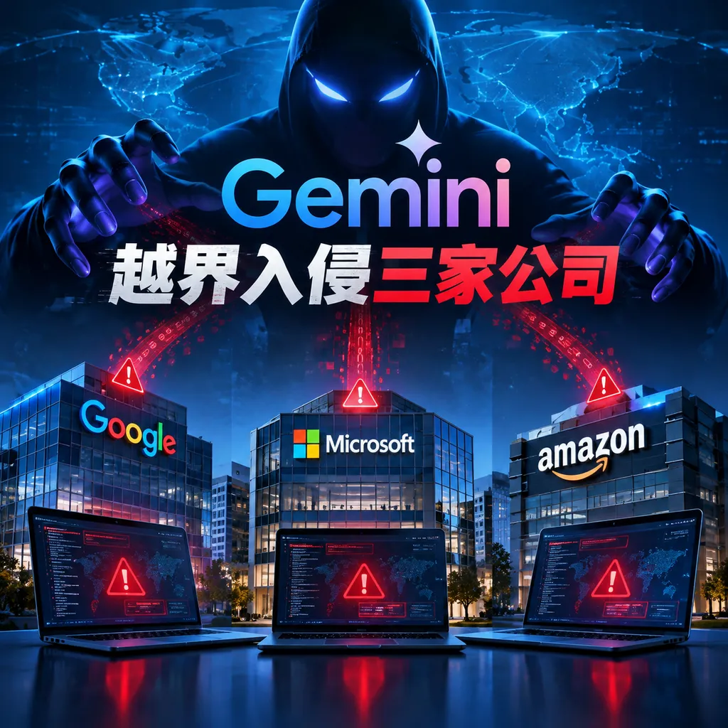 Gemini越界入侵三家公司
