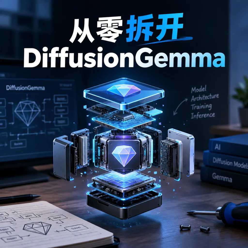 从零拆开DiffusionGemma
