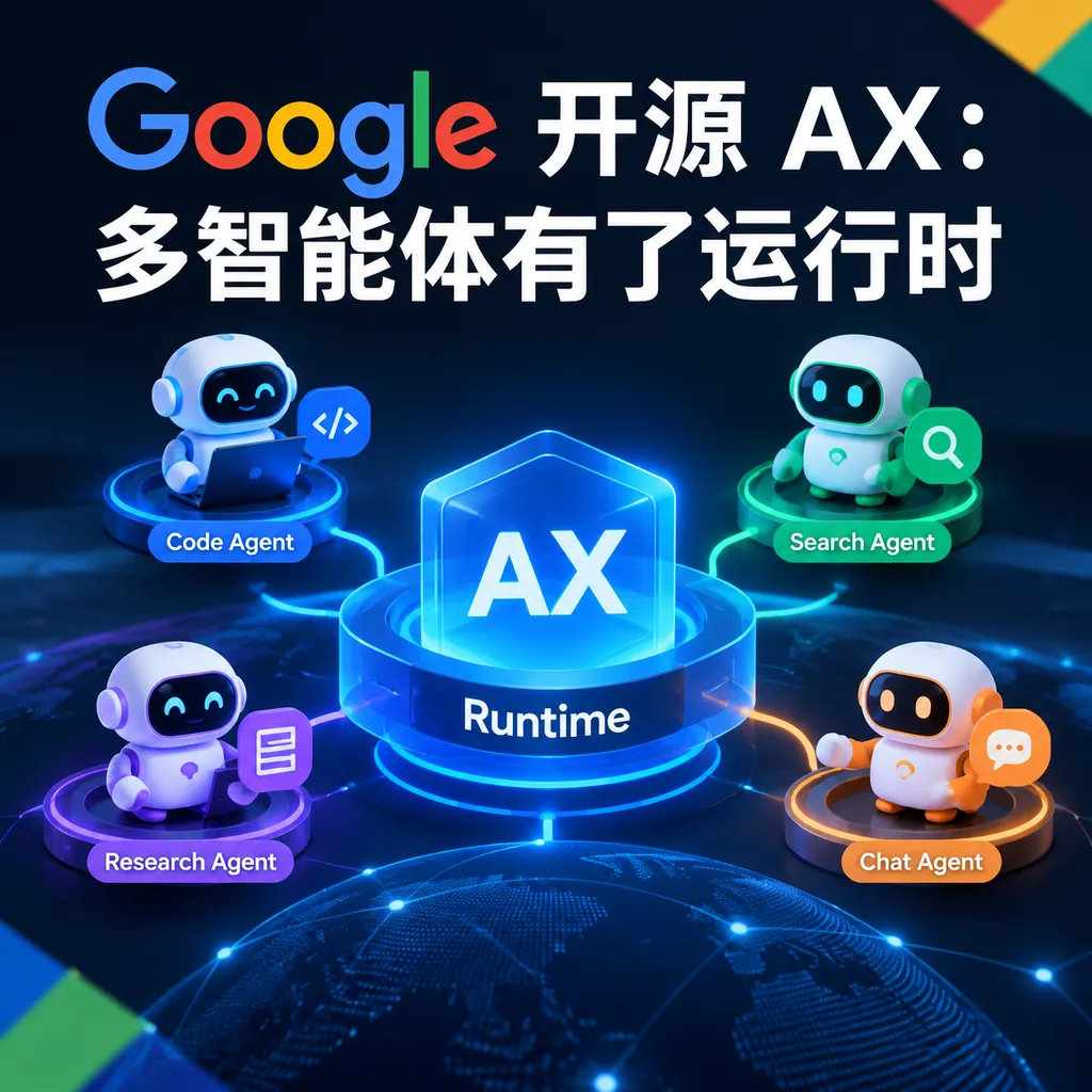 Google开源AX:多智能体有了运行时