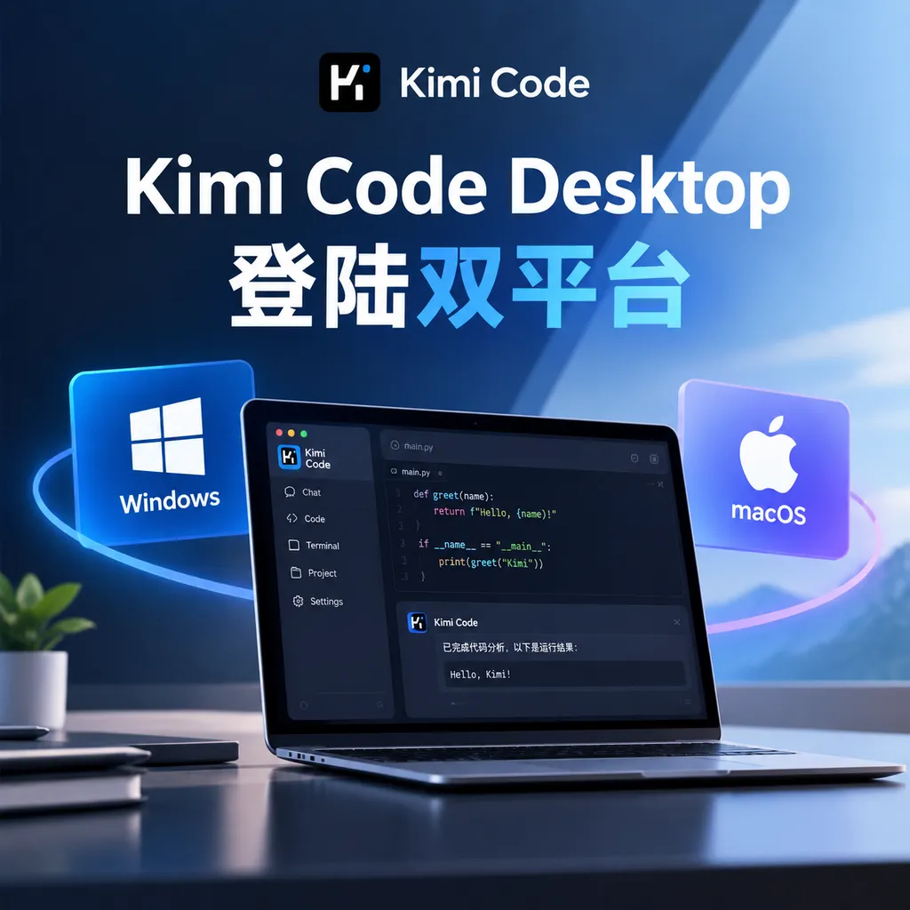 Kimi Code Desktop登陆双平台