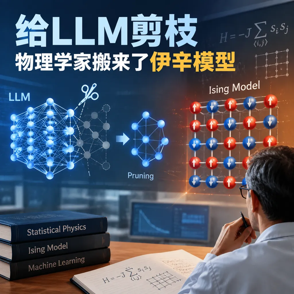 给LLM剪枝,物理学家搬来了伊辛模型