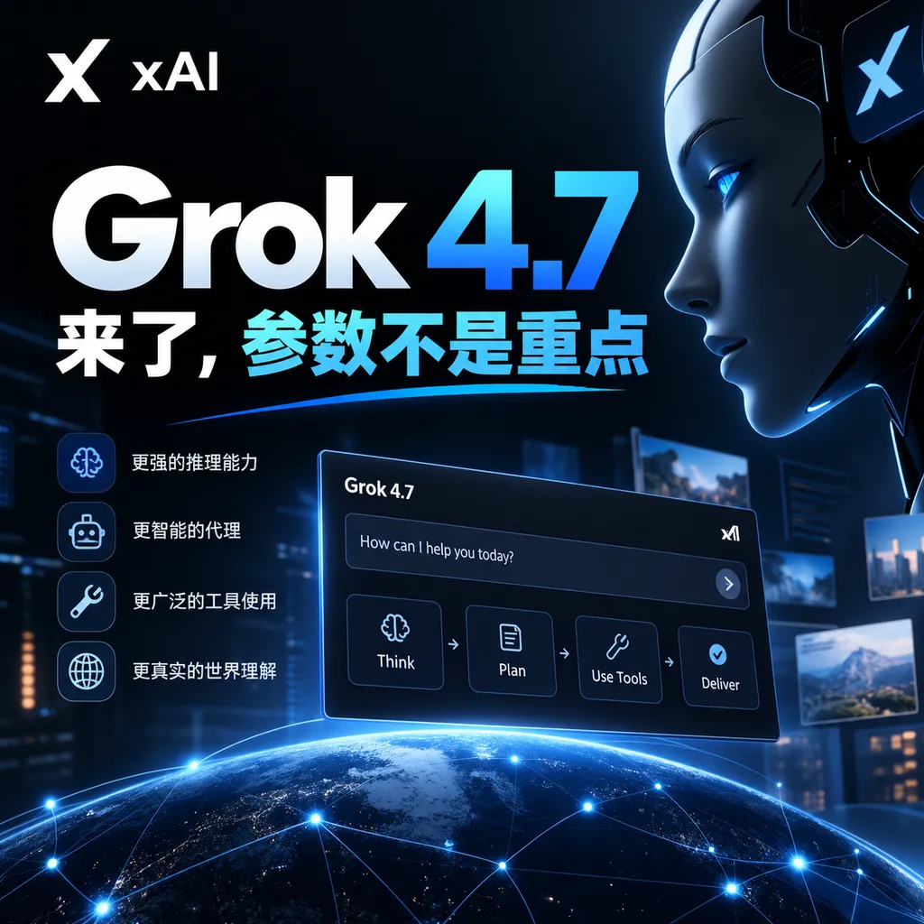 Grok 4.7来了,参数不是重点