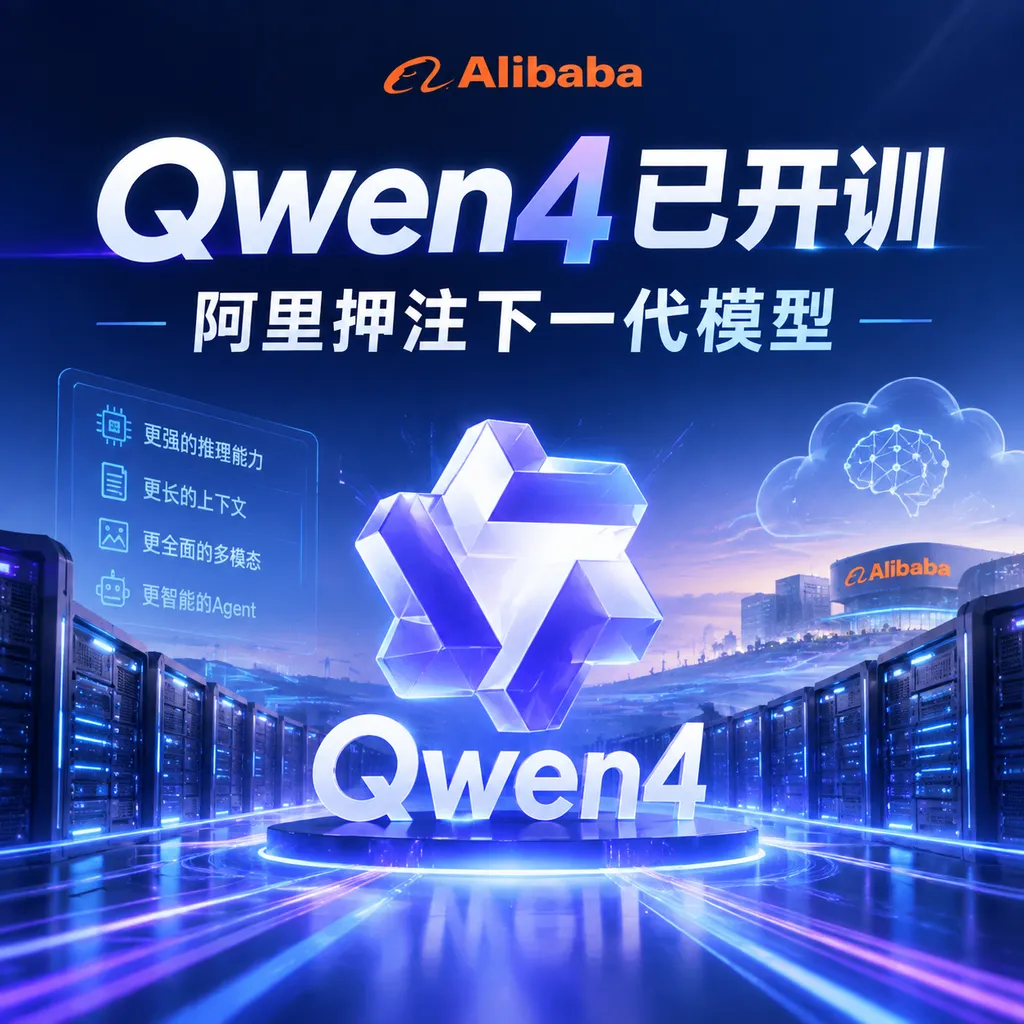 Qwen4已开训,阿里押注下一代模型