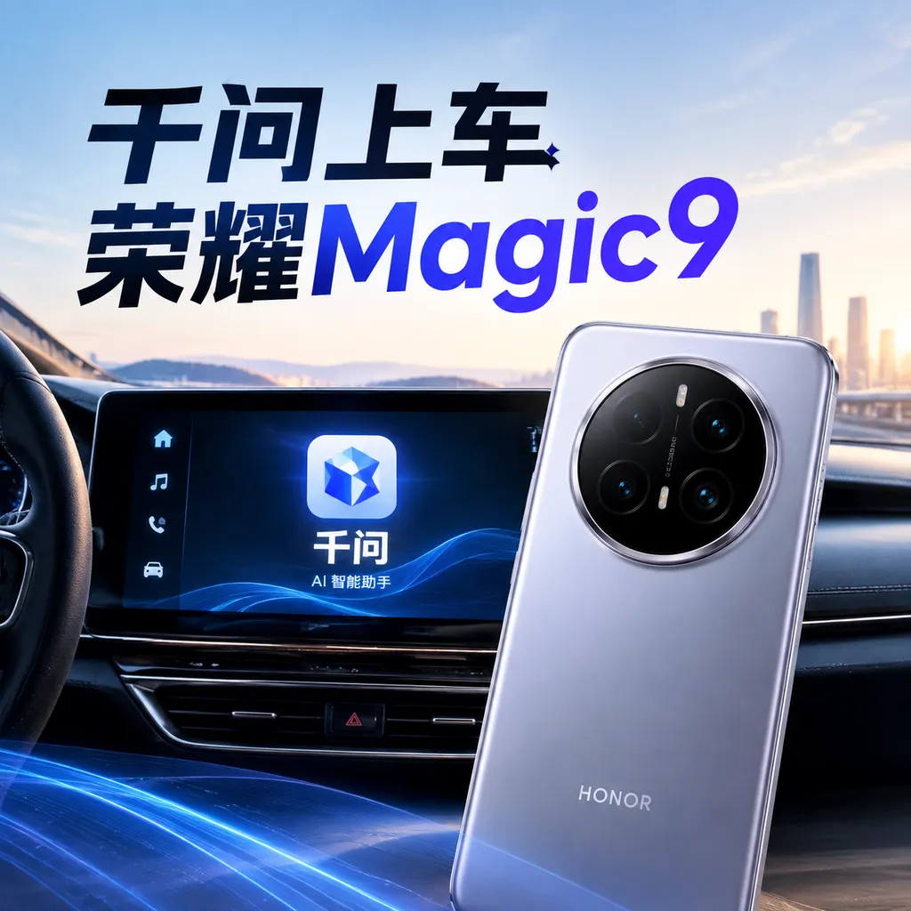 千问上车荣耀Magic9
