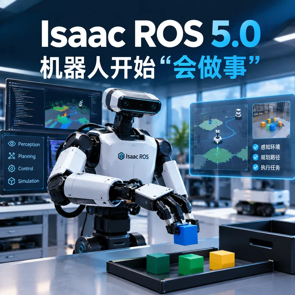 Isaac ROS 5.0,机器人开始“会做事”