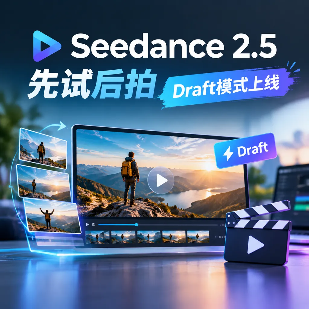 Seedance 2.5: Try Before You Shoot—Draft Mode Is Now Live