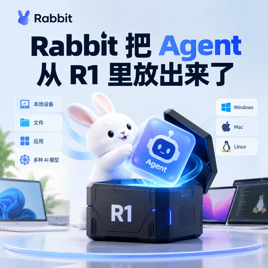 Rabbit 把 Agent 从 R1 里放出来了