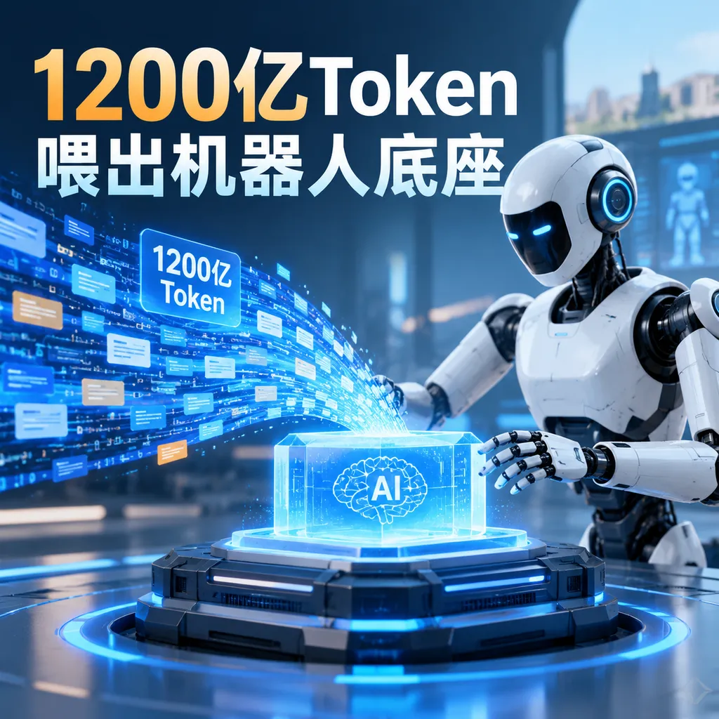 1200亿Token喂出机器人底座