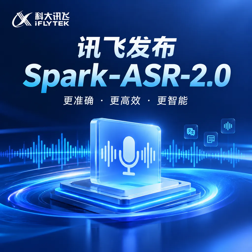 讯飞发布Spark-ASR-2.0