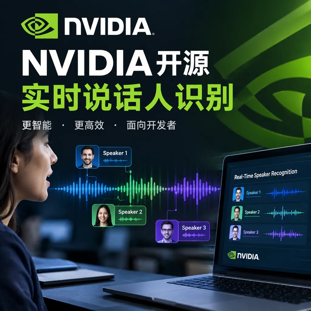 NVIDIA开源实时说话人识别