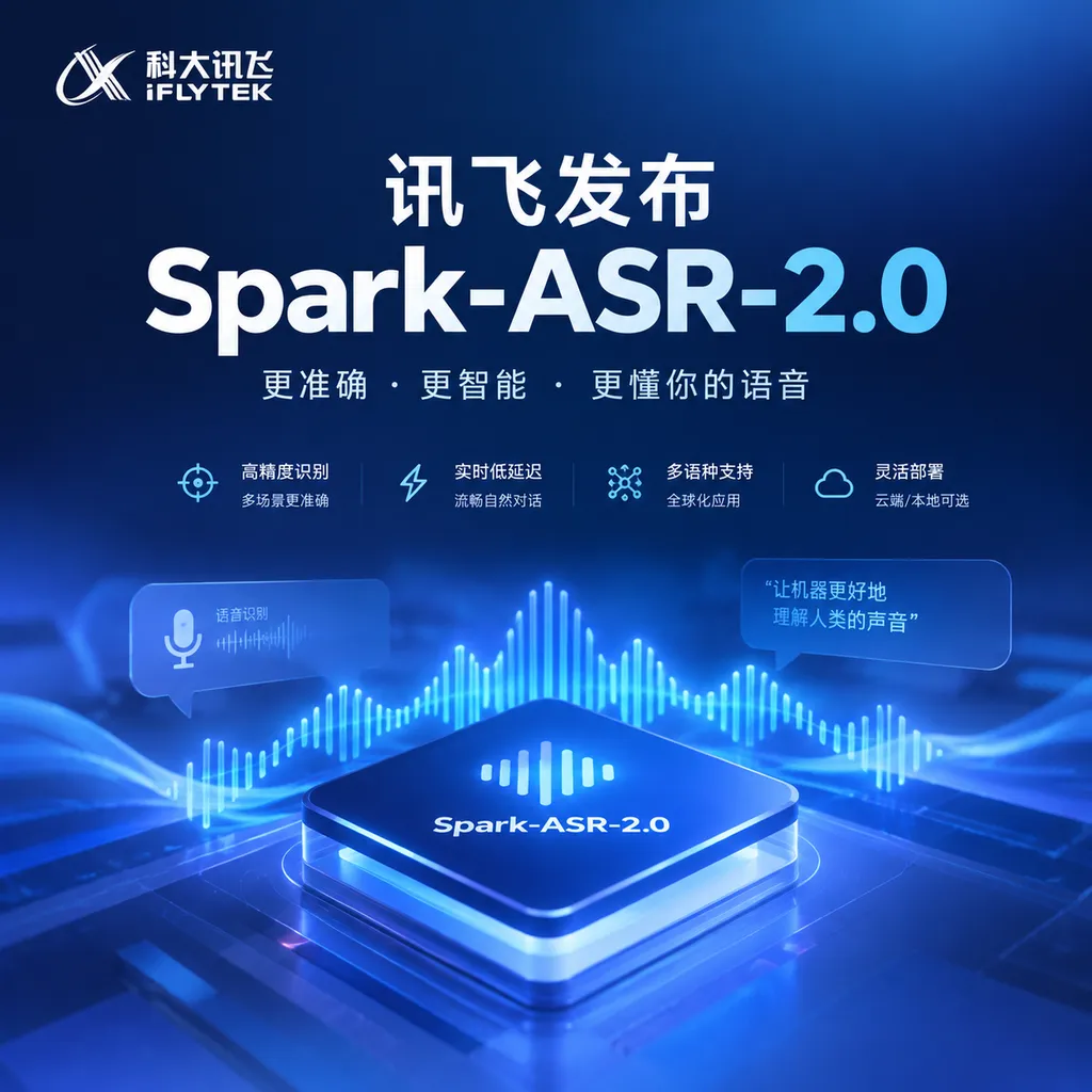 iFlytek Releases Spark-ASR-2.0