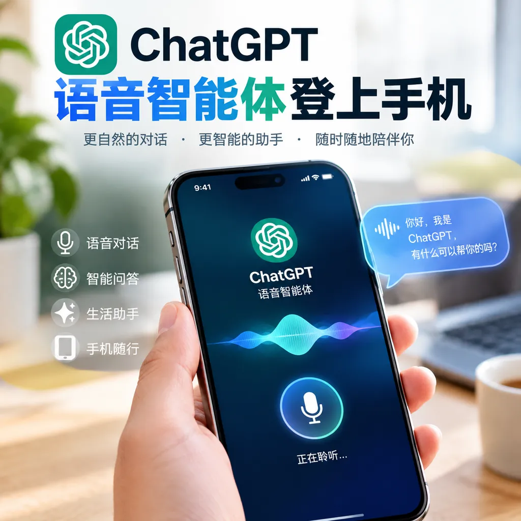 ChatGPT语音智能体登上手机