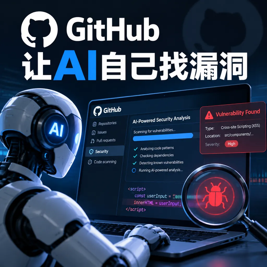 GitHub让AI自己找漏洞