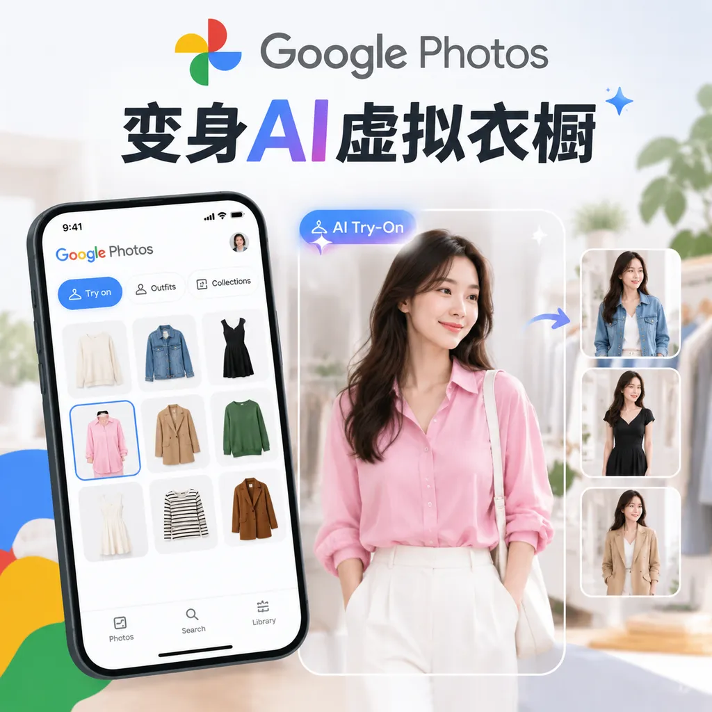Google Photos变身AI虚拟衣橱