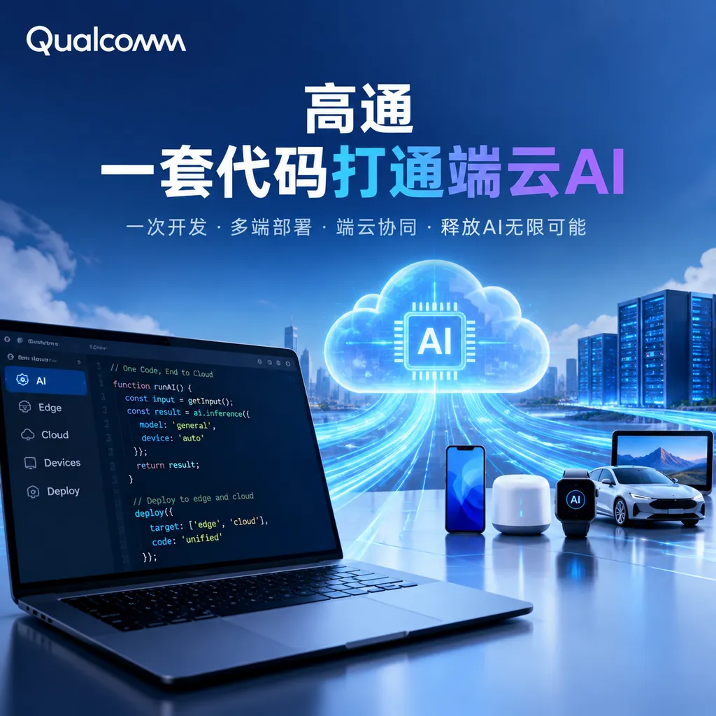 Qualcomm Uses a Unified Codebase to Bridge Edge and Cloud AI
