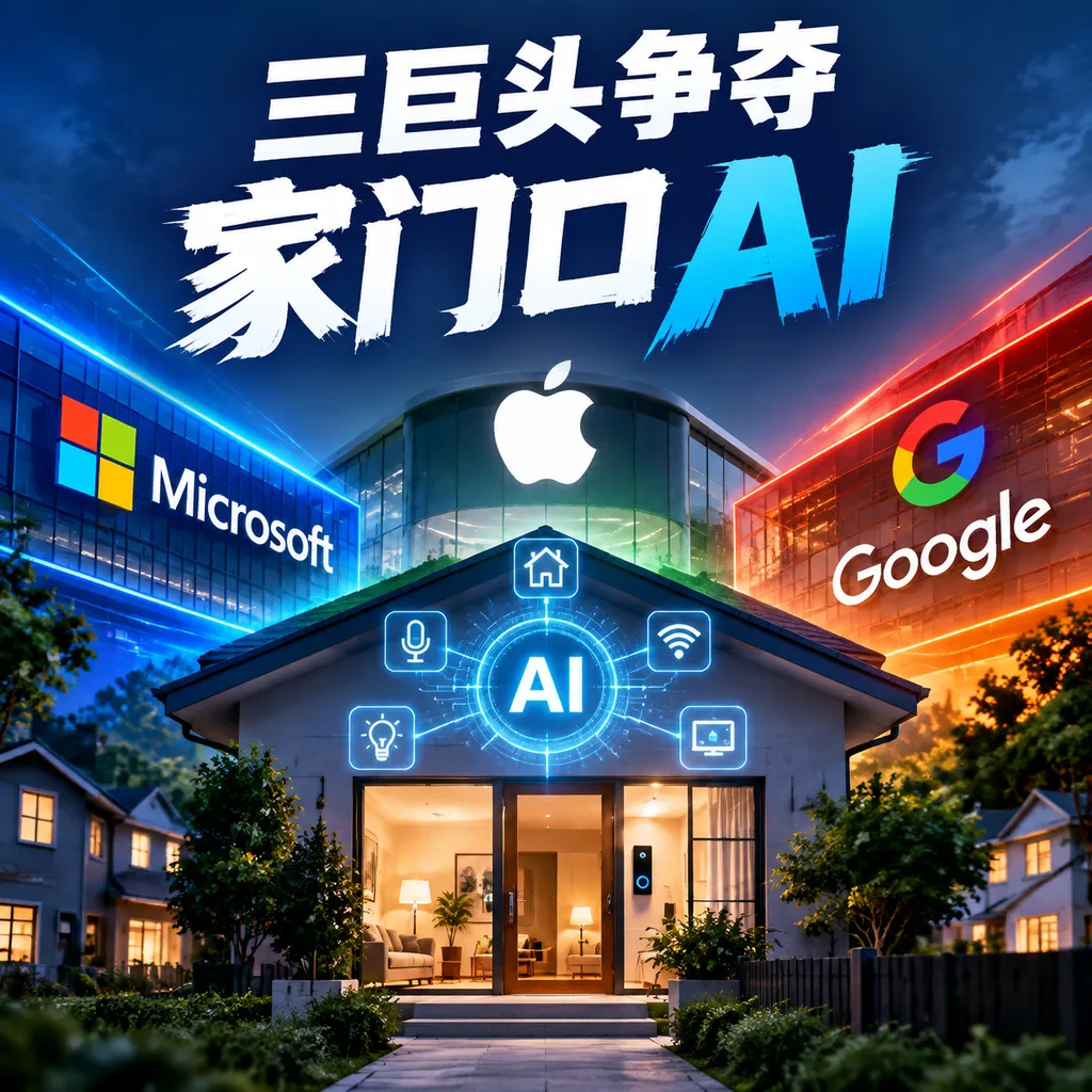 三巨头争夺家门口AI