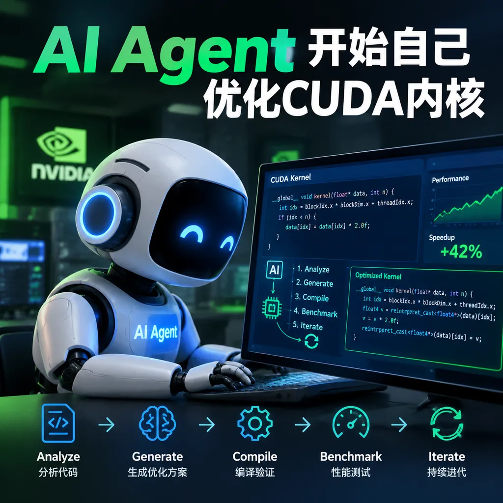 AI Agent开始自己优化CUDA内核