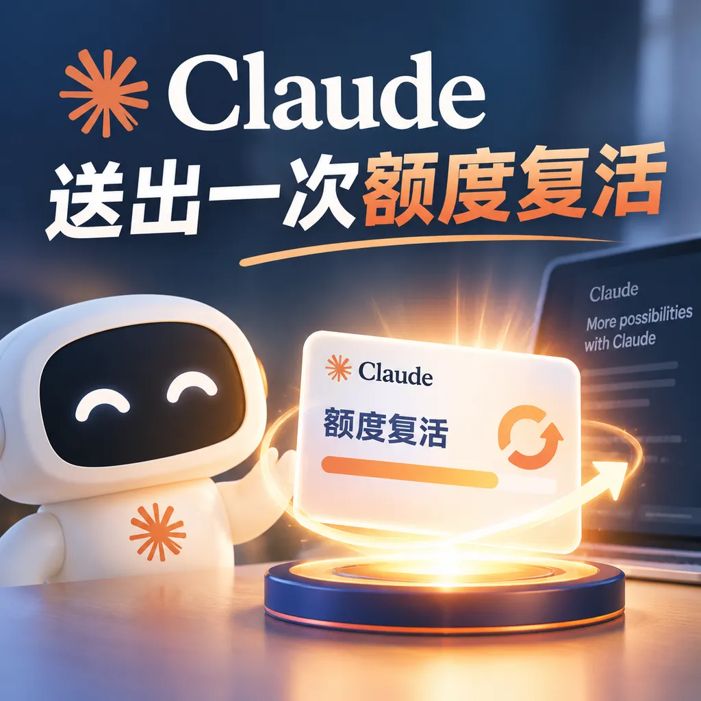 Claude送出一次额度复活